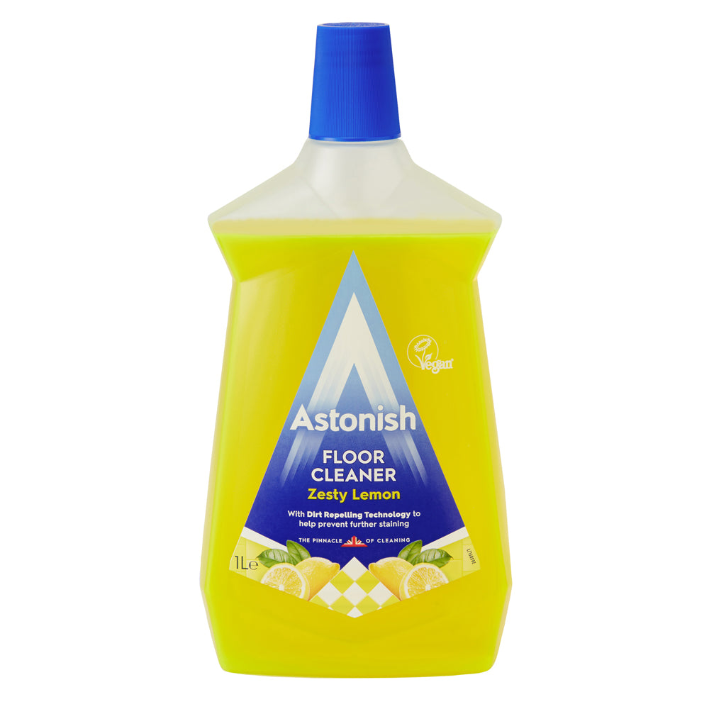 Astonish Floor Cleaner Zesty Lemon 1L | Affordable & Durable - Product Image Astonish Floor Cleaner Zesty Lemon 1L | Affordable & Durable - Product Image